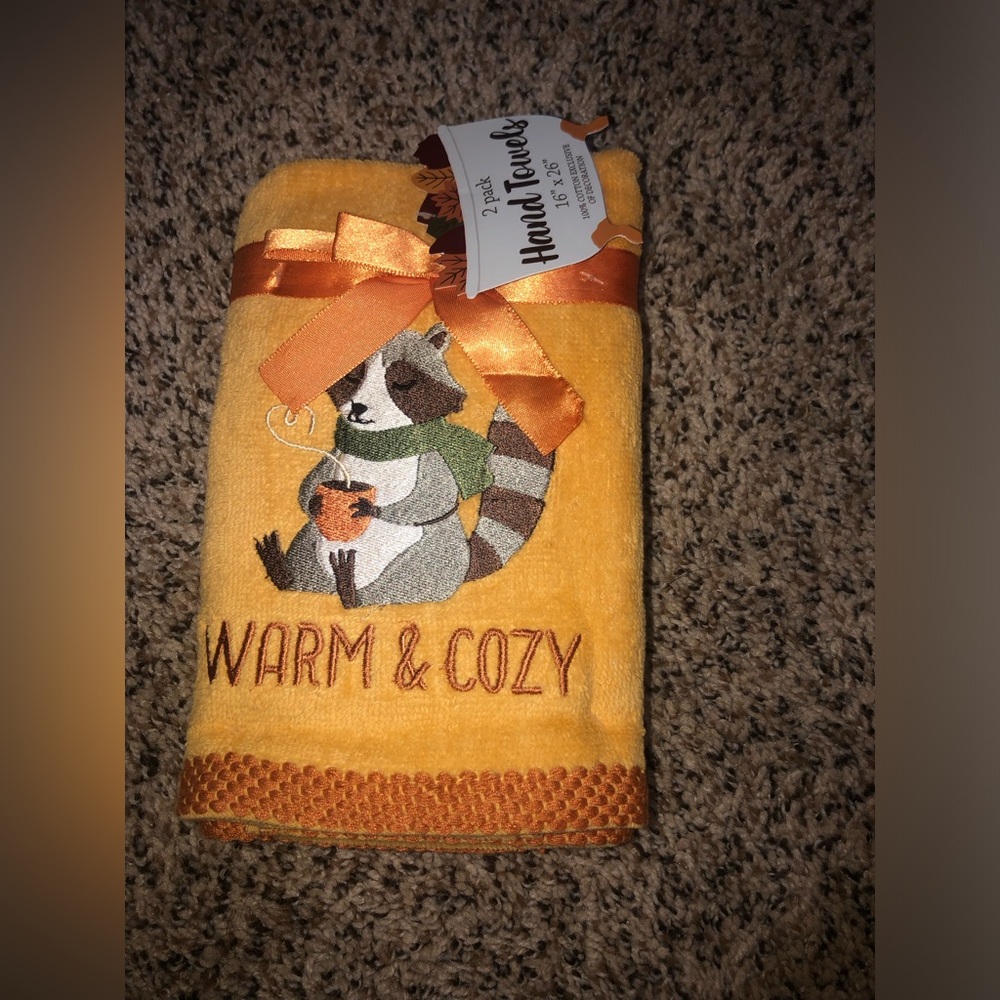 Fall Decorative Hand Towel Set